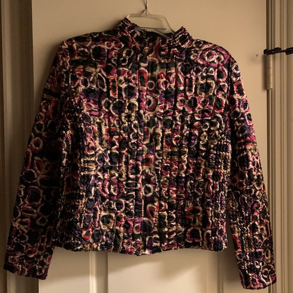 Ruby Red Jackets & Coats Reversible Travel Jacket Poshmark